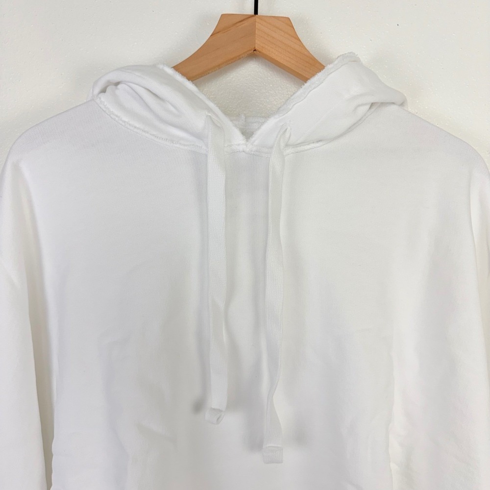 Frank & Eileen Kane Capelet Oversized Hoodie Sweatshirt Size L White Comfort NEW - Picture 4 of 16